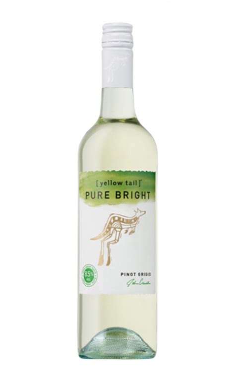 Yellow Tail Pure Bright Pinot Grigio Cl Low Alcohol Mmi Home