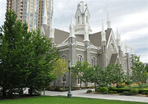 Salt Lake Assembly Hall Temple Square Utah