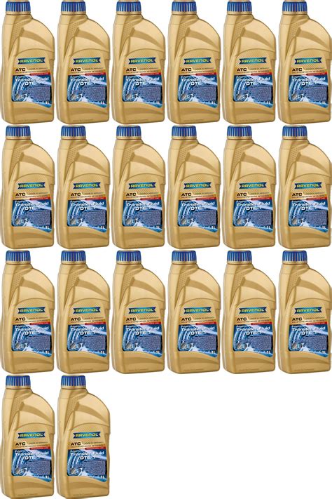 RAVENOL Getriebeöl ATC Transfer Fluid DTF-1 1 Liter 20x 1l = 20 Liter ...