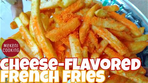 How To Make Cheese Flavored French Fries Like Potato Corner Meryenda Serye Mekeni Cooking