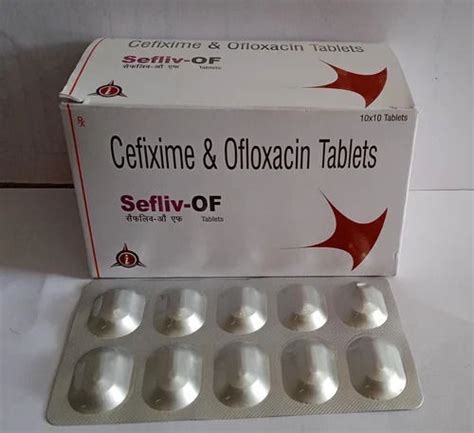 Cefixime 200Mg Ofloxacin 200 Mg Tablets Sefliv Of At Best Price In