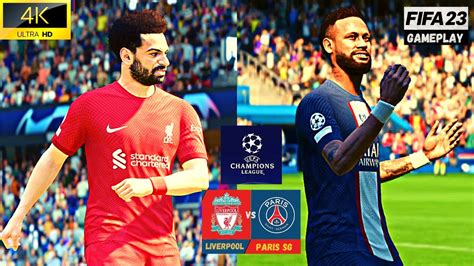 Fifa Psg Vs Liverpool Uefa Champions League Gameplay K Hdr Fps