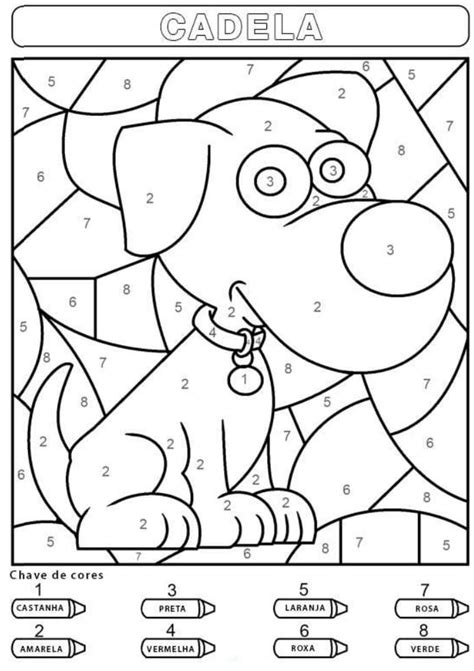 Desenho Numeros Para Colorir