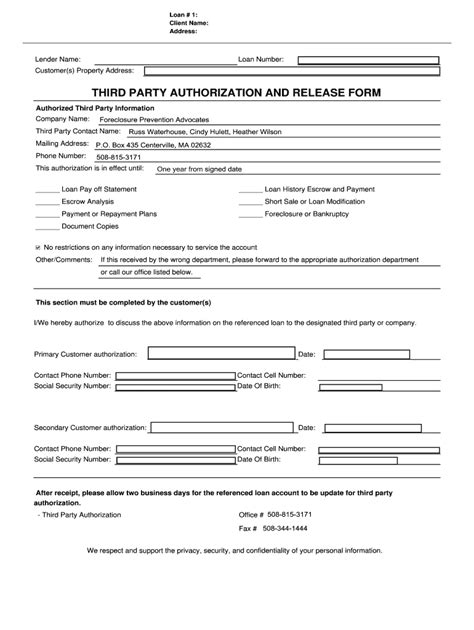 Third Party Release Form Template Fill Out And Sign Online Dochub