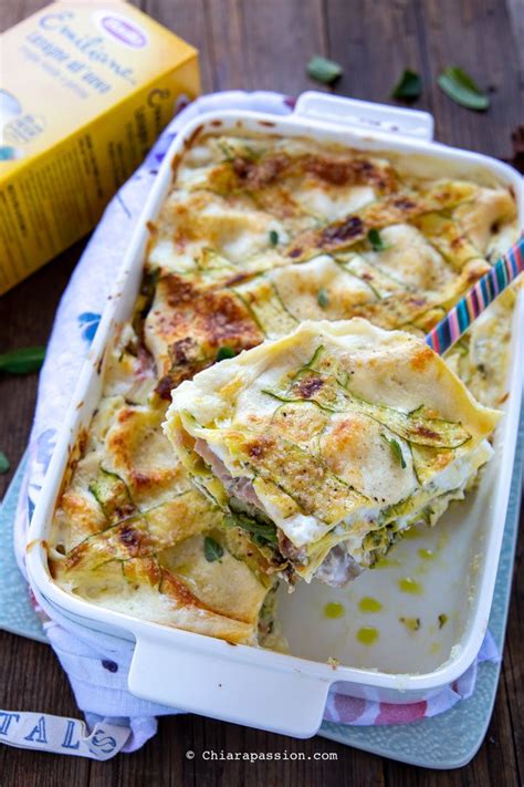 Lasagne Alle Zucchine Ricetta Facile Veloce Cremosa Ricetta