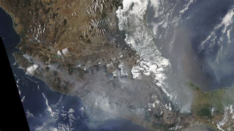 Así Ven Los Satélites De La Nasa Los Incendios En México Código Espagueti