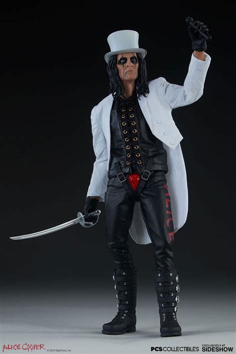 Alice Cooper 1 6 Scale Actionfigur Piece Hunter Swiss Collectible