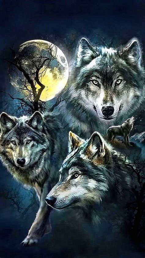 Fall Wolf Wallpapers - Wallpaper Cave