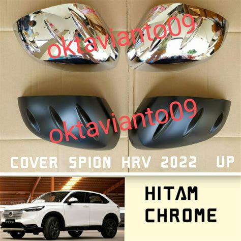 Jual Cover Spion Honda Hrv 2022 2023 2024 Hitam Chrome Shopee Indonesia