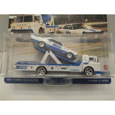 Ford Galaxie Ford C Team Transport N Hot Wheels Premium Bcn Stock Cars