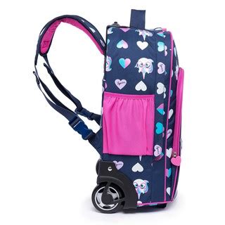 Mochila De Rodinha Spector Unicórnio Estampada Escolar Shopee Brasil