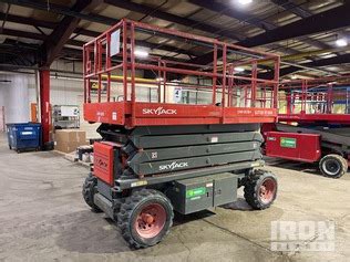 Skyjack Sj Rt Dual Fuel X Scissor Lift In St Charles