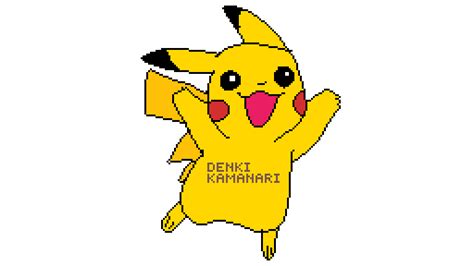 Pixilart - pika pika by DenkiKaminari1