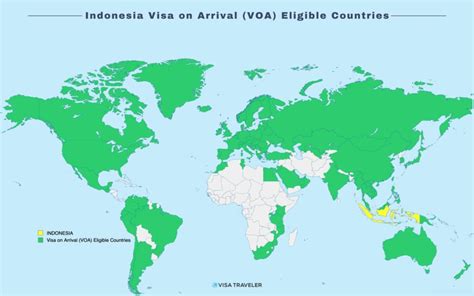 Indonesia Visa on Arrival (VOA): Eligibility and Requirements - Visa ...