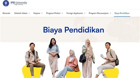 Biaya Kuliah Di IPB 2024 Semua Jurusan Jalur SNBP UKT Institut