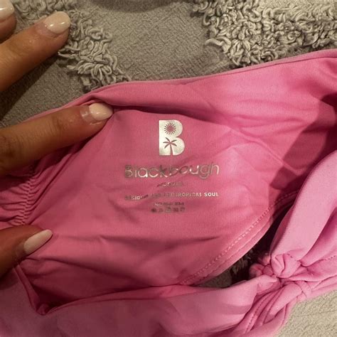 Pink Blackbough Bikini Set Beachyvibes Size Depop