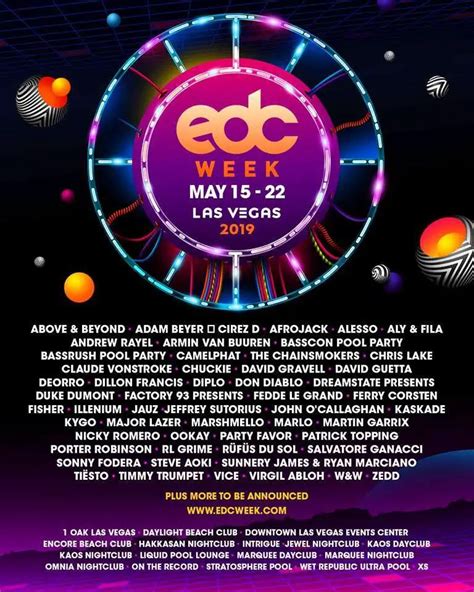 Insomniac Announces EDC Week 2019 Phase One Lineup! – EDM Life