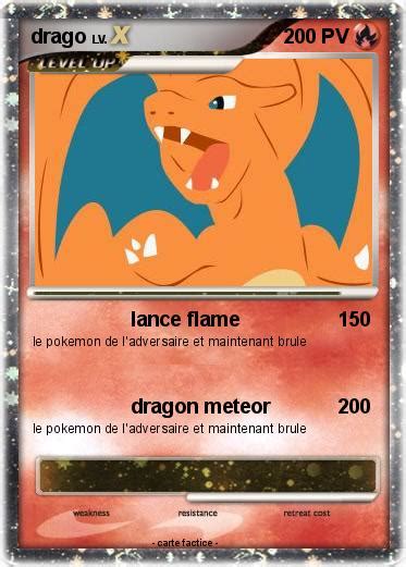 Pokémon drago 715 715 lance flame Ma carte Pokémon