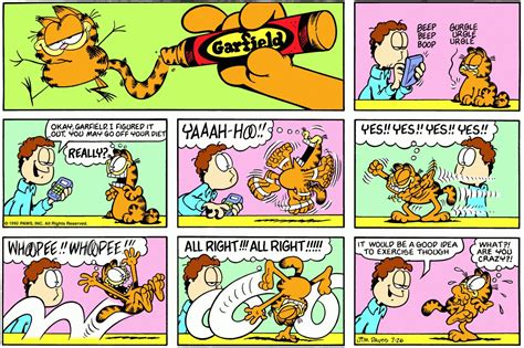 Blog Do Xandro Tiras N°13804 Garfield Jim Davis