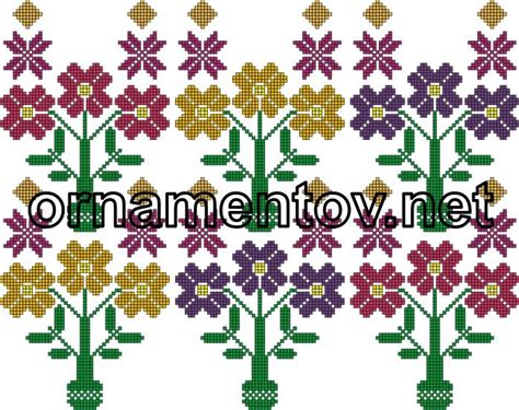 Белорусская вышивка | Орнаменты, Вышивка, Вышивка крестом