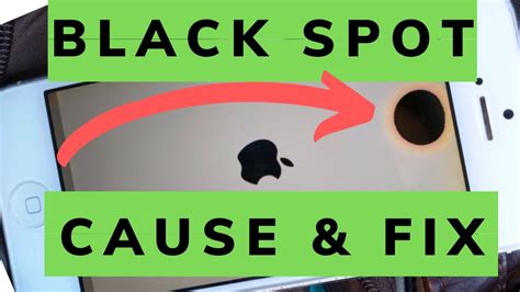 What Causes Black Spots On Phone Screen At Martha Neal Blog