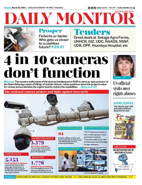 Daily Monitor On Twitter Tuesday Edition Of The Daily Monitor Be