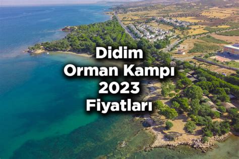 Didim Orman Kamp Fiyatlar Tav Anburnu Tabiat Park