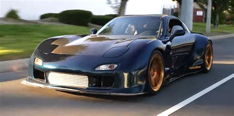 Watch Rob Dahm Drive His Four Rotor Rx 7 On The Road For The First Time