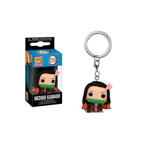 Llavero Funko Pocket Pop Nezuko Kamado Demon Slayer Frikimon