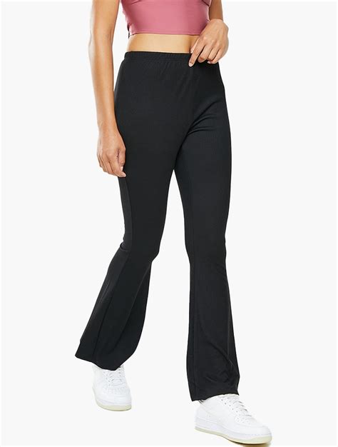 Myrunway Shop Glamorous Kick Flair Trousers Black For Women From