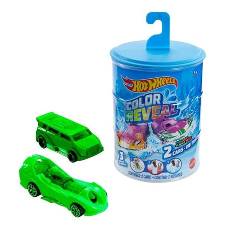 Carrinho Hot Wheels Color Reveal 2 Carrinhos No Tambor Mattel Shopee Brasil