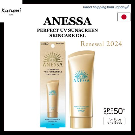 Renewal Model Anessa Perfect Uv Sunscreen Skincare Gel G