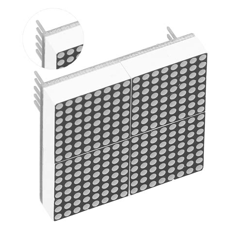 матричный красный светодиодный дисплей мм точечный матричный модуль ...