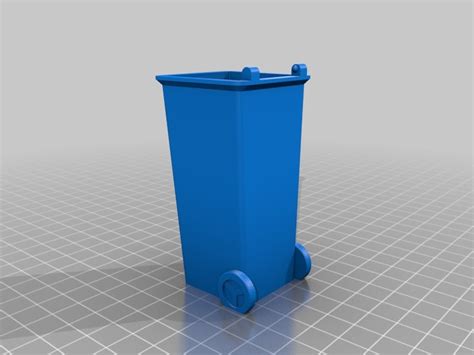 Wheelie Bin by nano | Download free STL model | Printables.com