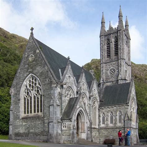 The chapel at Kylemore Abbey - Down the Road