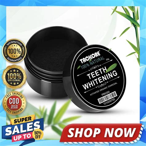 Home Deals Original Teeth Whitening Oral Care Charcoal Powder