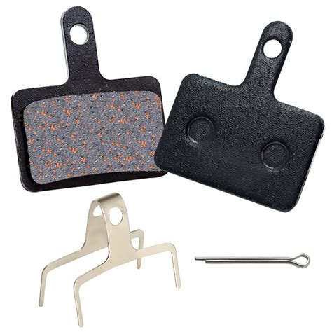 2 Pcs MTB Mountain Bike Semi Metal Disc Brake Pads Durable Quiet Strong