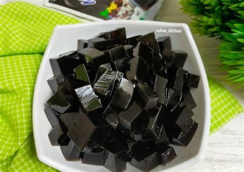 Resep Grass Jelly Nutrijell Oleh Rahma Bunda Radit Rafa Cookpad