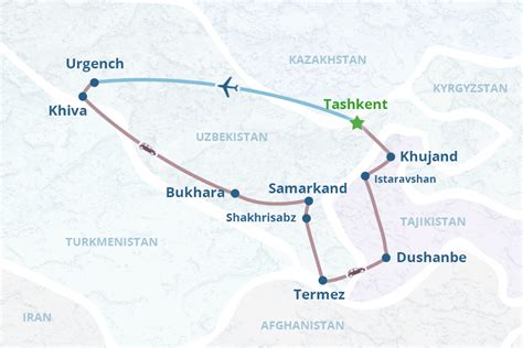 Uzbekistan-Tajikistan Tour - 2:Tours to Tashkent, Khiva, Bukhara, Samarkand, Shakhrisabz, Termez ...