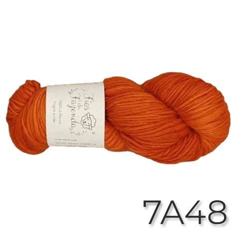 Fio De L Merino Chunky Tingimento Tradicional G Fios Da