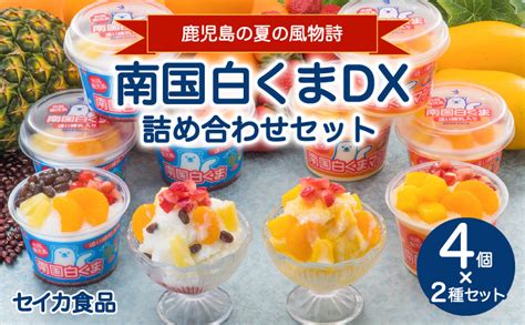 セイカ食品 南国白くまdx詰め合わせセット K051 002 鹿児島県鹿児島市｜ふるさとチョイス ふるさと納税サイト