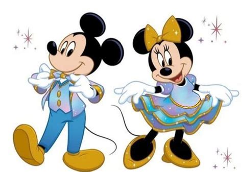 Disneys 50th Anniversary Mickey And Minnie By Pinkcookies2000 On Deviantart