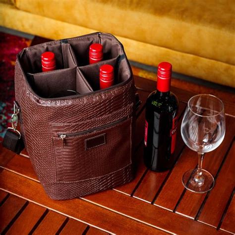 Bolsa Para Garrafas Porta Vinho Wine Bag Cooler Cerveja Gin Champanhe