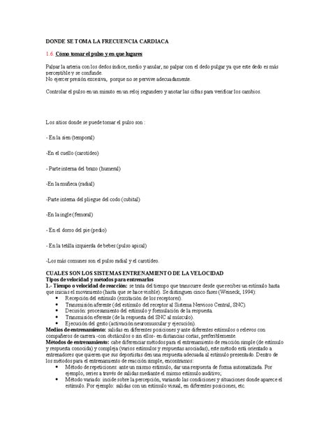 Donde Se Toma La Frecuencia Cardiaca Donde Se Toma La Frecuencia Cardiaca Cómo Tomar El Pulso