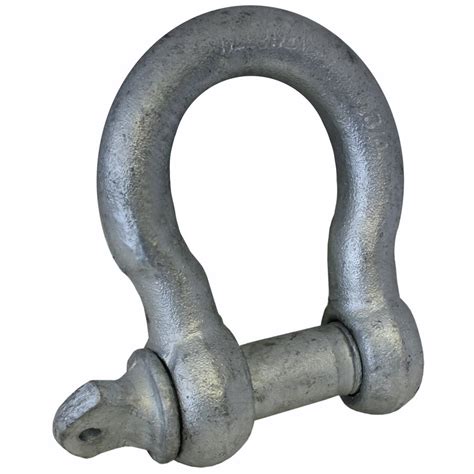 3 4 Commercial Grade Screw Pin Anchor Shackle Wll 3 1 4 Ton X 5 Pcs