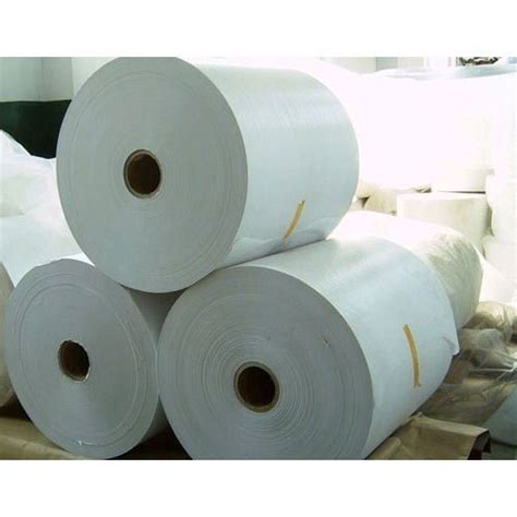 White Plain Art Paper Packaging Type Roll Gsm At Rs