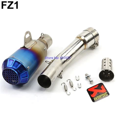 Buy Motorcycle For Yamaha Fz1 Fz1n Fz1000 Exhaust Pipe