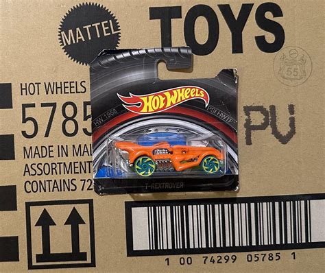 Hot Wheels T REXTROYER Collectible Model Black Short Card 1 64 VERY RARE Etsy