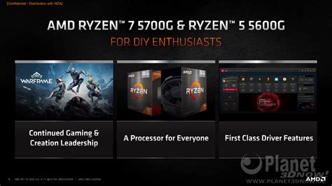 Amd Ryzen 5000g Cezanne Desktop Apus Erhältlich Review Übersicht Planet 3dnow