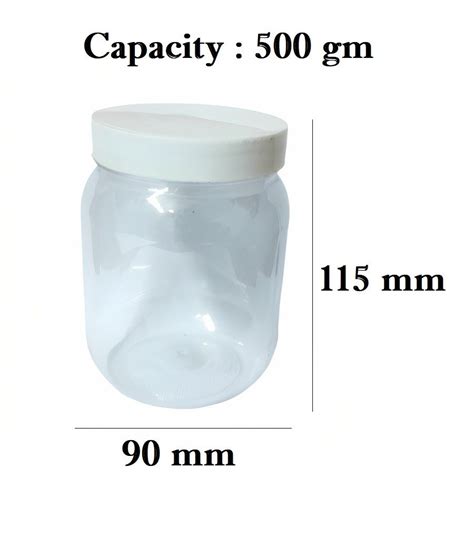 500 Gm PET JAR Mcpipwala